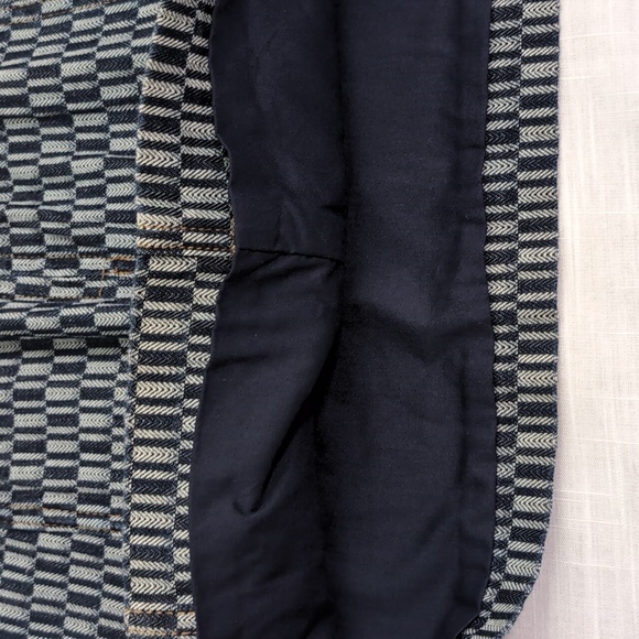 Madewell denim skirt, mini, pockets zipper design, women's 26 - Picture 8 of 12